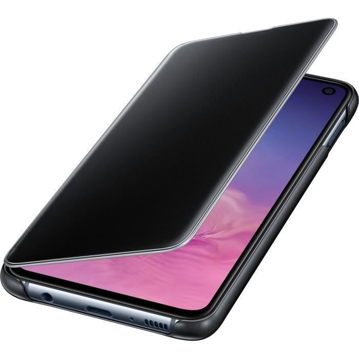 Samsung Clear View hoesje S10e - Zwart