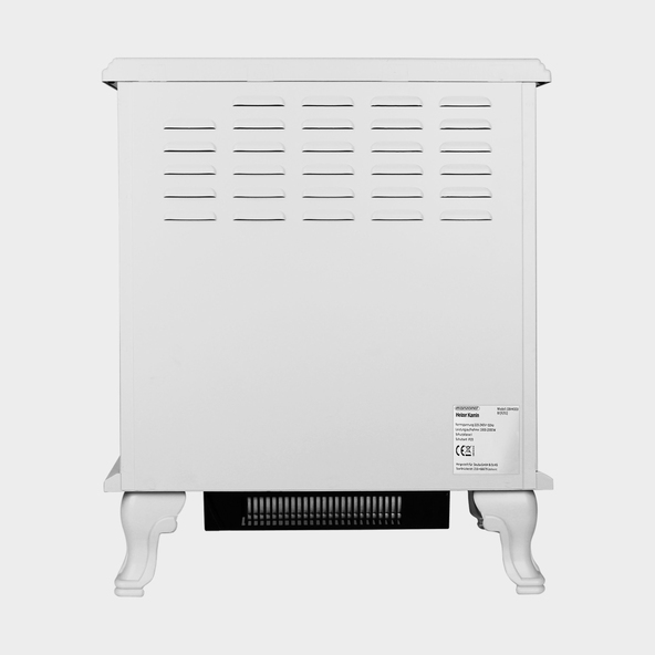 Kamin Elektro Heizer YH20, 2.000 W, weiß