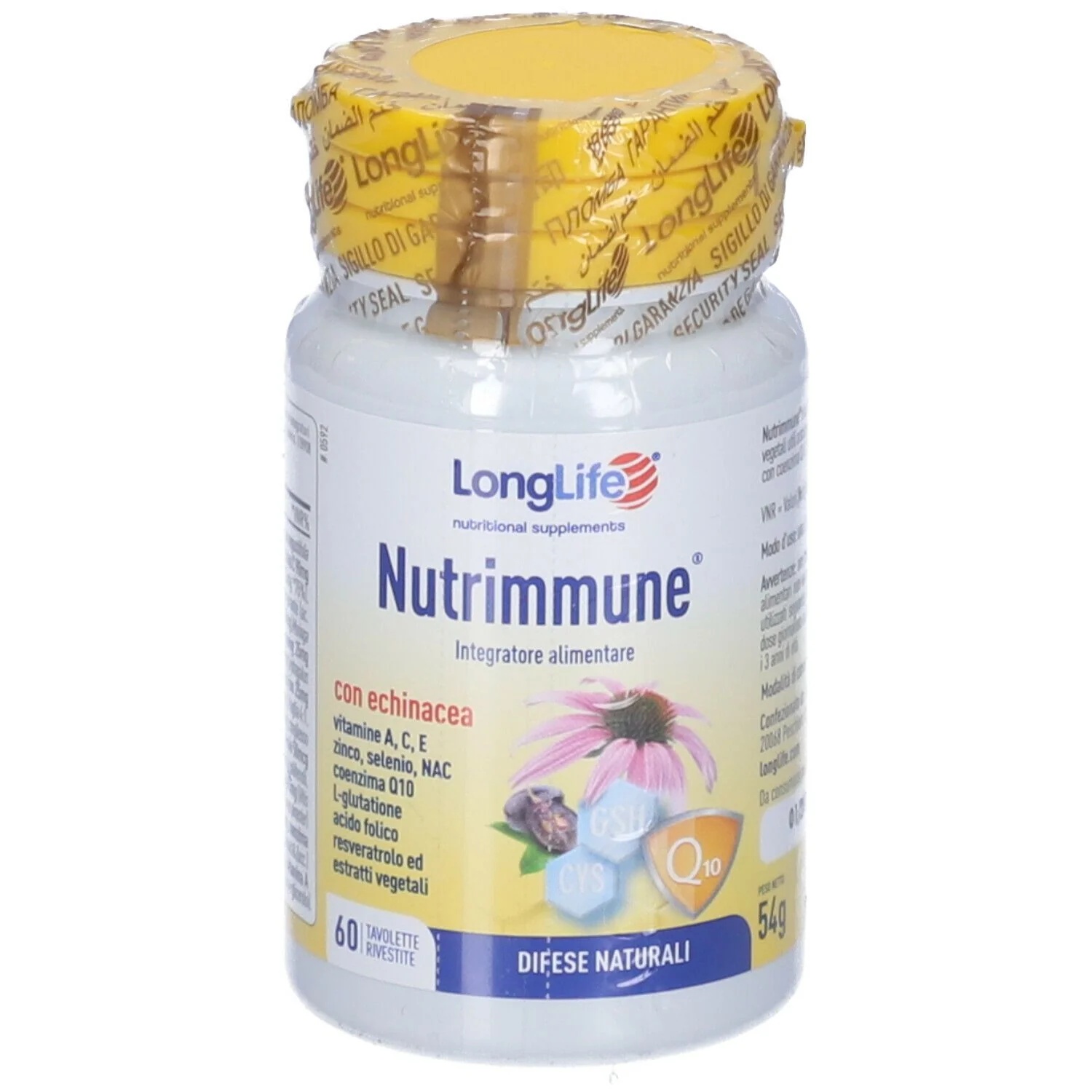 LONGLIFE Longlife Nutrimmune 60 tabletten