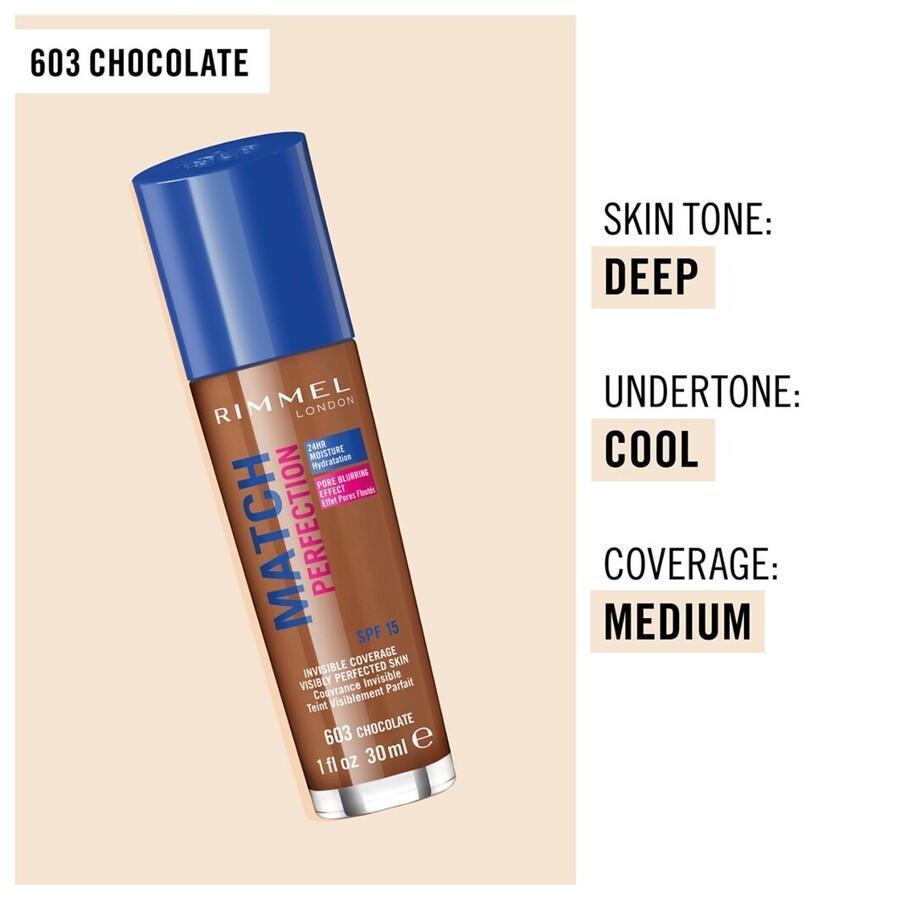 Rimmel London Foundation Match Perfection tekući puder - 30 ml