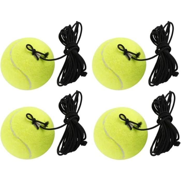 Tennis Rebound Ball, Tennis Trainer, Durable Replacement Ball with String for Solo Beginners