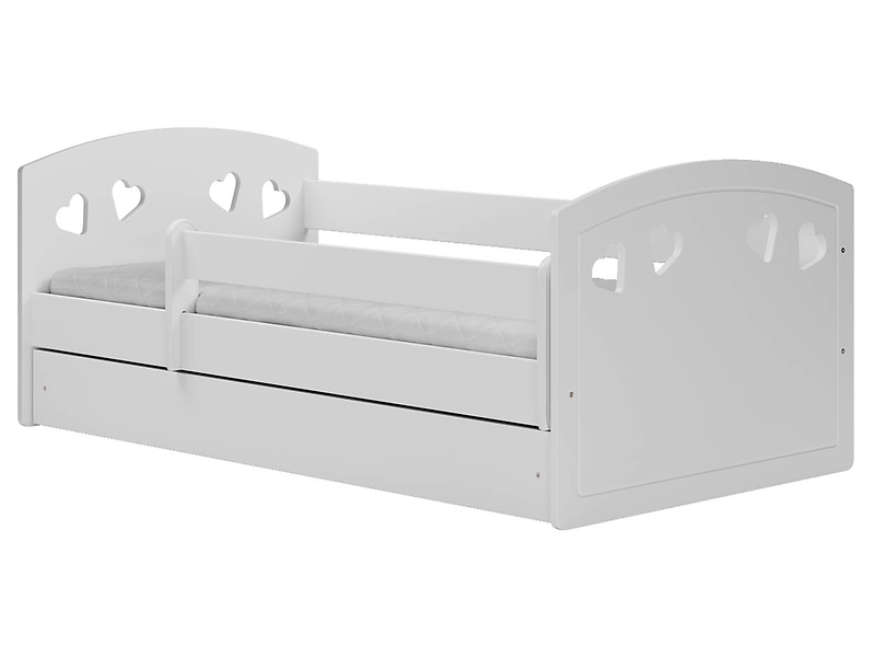 Łóżko Julia 140x80 z szufladą białe