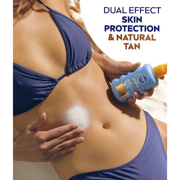 NIVEA Sun Protect & Bronze Ochranný sprej na opaľovanie SPF30 200 ml