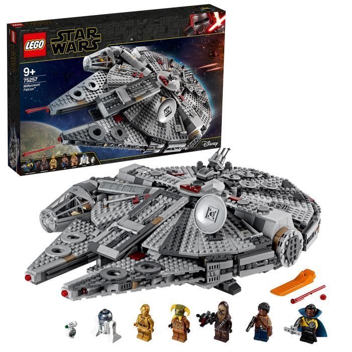 LEGO® Star Wars 75257 Millennium Falcon, set di costruzioni con minifigure