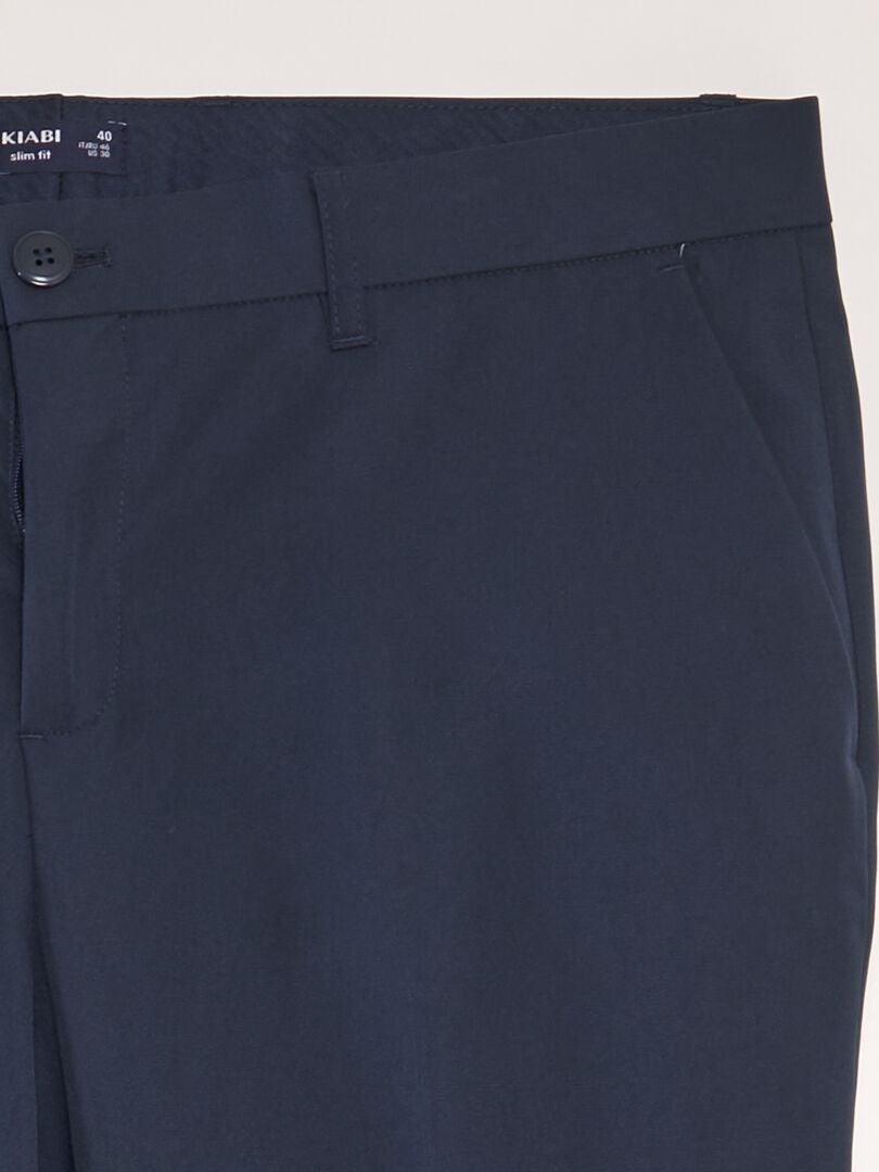 Nauwsluitende pantalon - blauw
