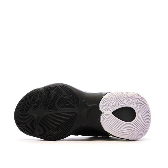 Puma Genetics Junior zwarte basketbalschoenen