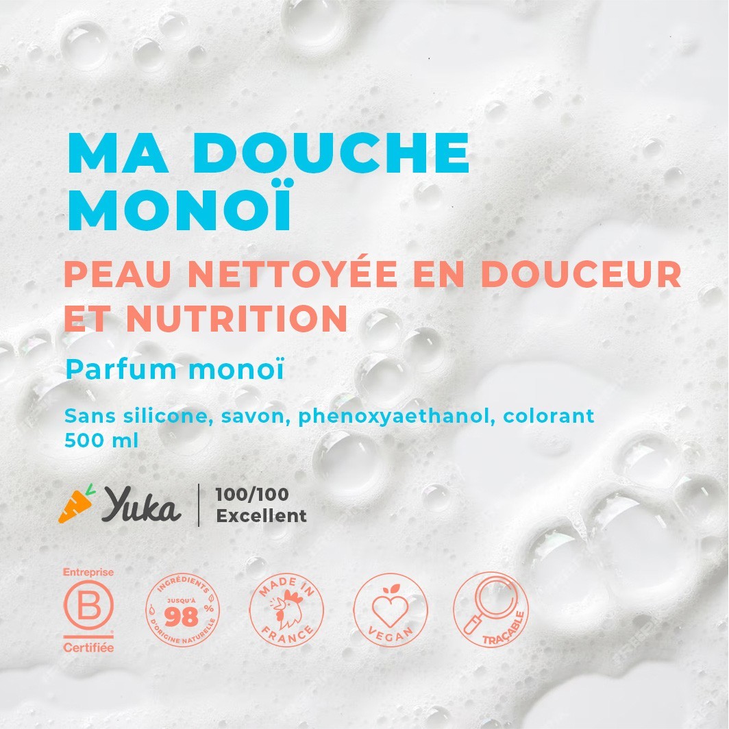 Energie Fruit gel douche monoi & huile de macadamia bio 98%