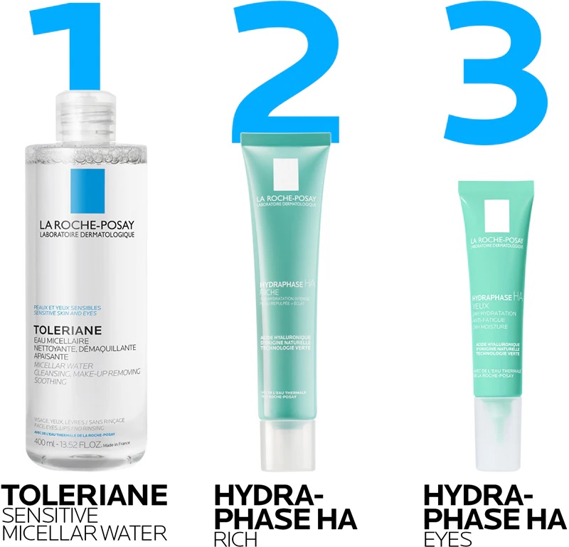 La Roche-Posay Hydraphase HA Rich intensyviai drėkinamasis kremas su hialurono rūgštimi
