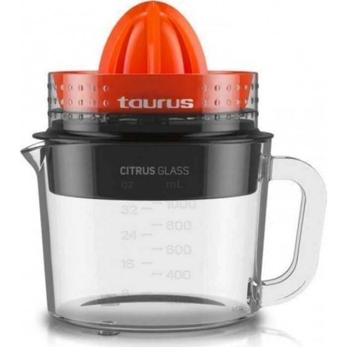 Spremiagrumi in vetro Taurus - 30W - Ciotola in vetro da 1L - Doppia direzione di rotazione
