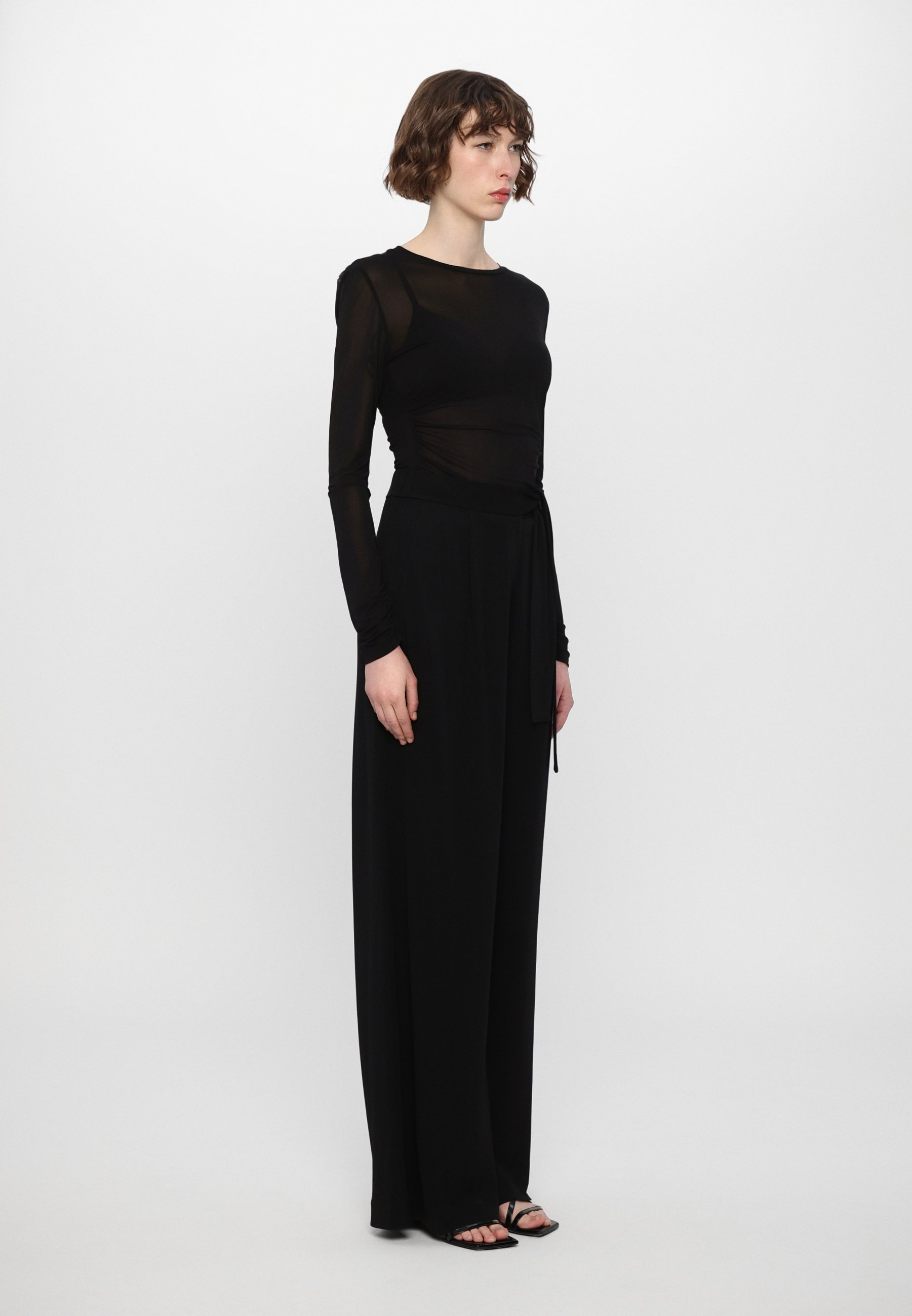 Diane von Furstenberg TAYLOR PANTS - Broek - zwart