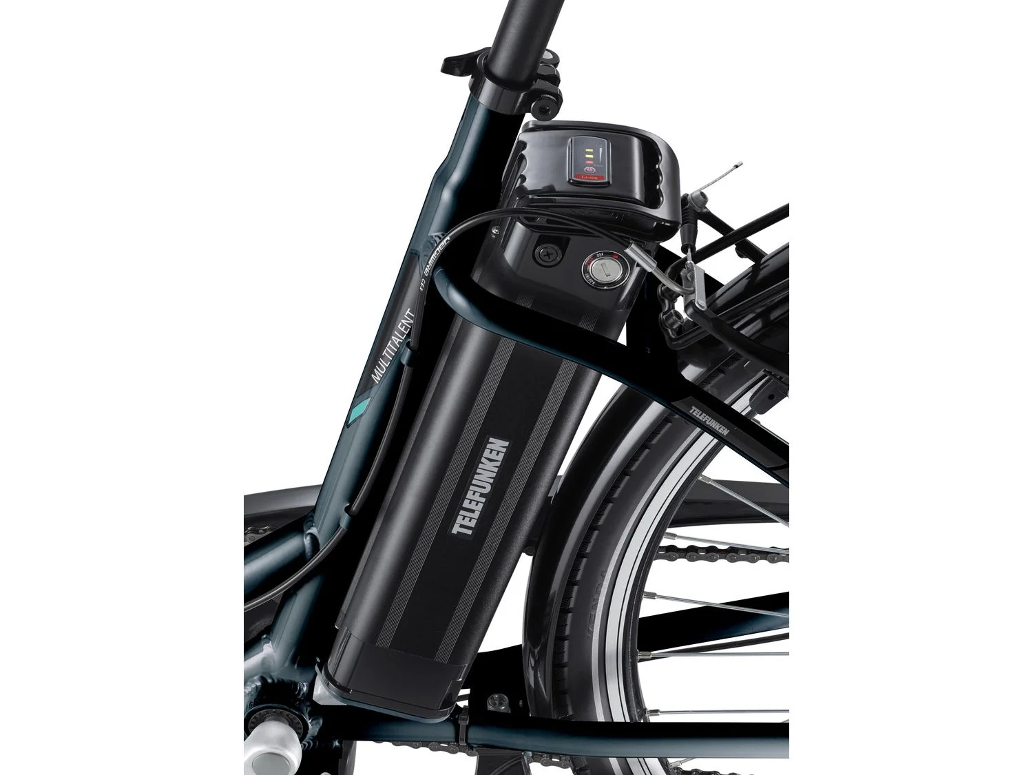 TELEFUNKEN E-Bike City Multitalent RC840, 28 tuumaa