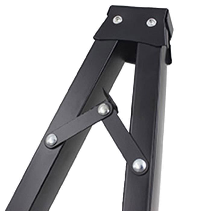 Soporte de guitarra negro, trípode de suelo, ajustable en forma de A para guitarras acústicas, eléctricas, clásicas y bajos.