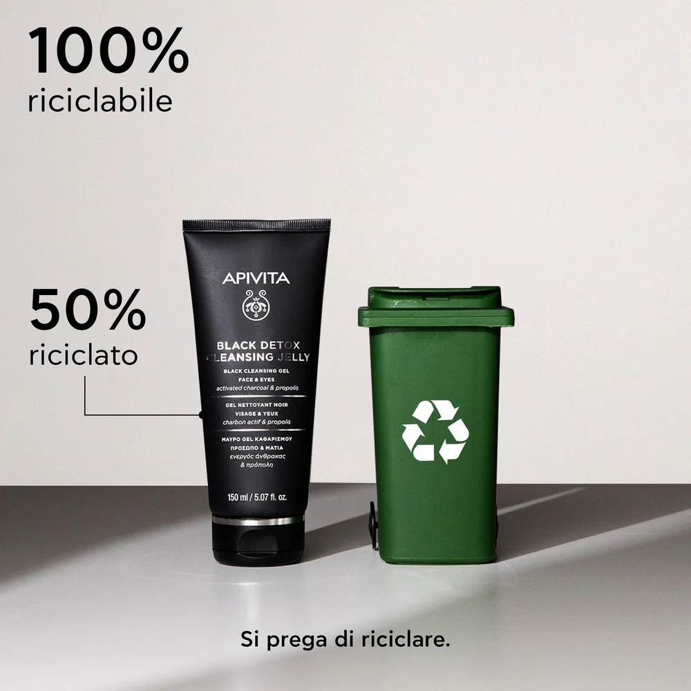 Detergenti e Struccanti Black Detox Gel Detergente Nero – Viso e Occhi - Gel detergente viso