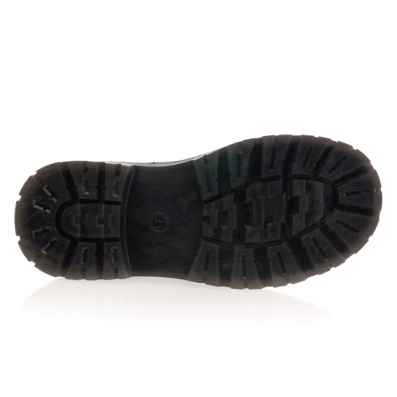 Schwarze Mädchenstiefel/Stiefeletten