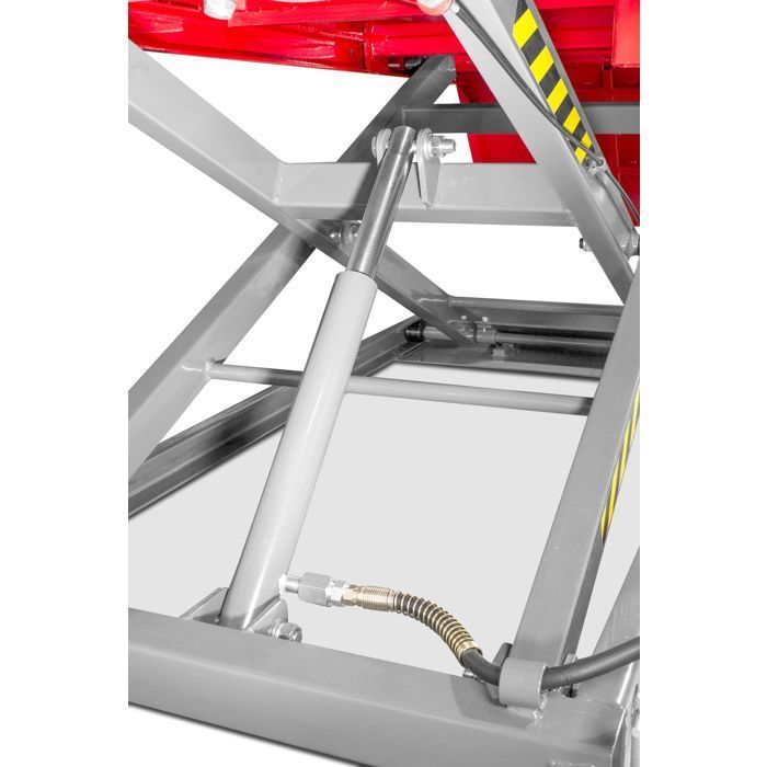 MW Tools WT700P Sollevatore pneumatico per moto da 700 kg, 1995x710 mm