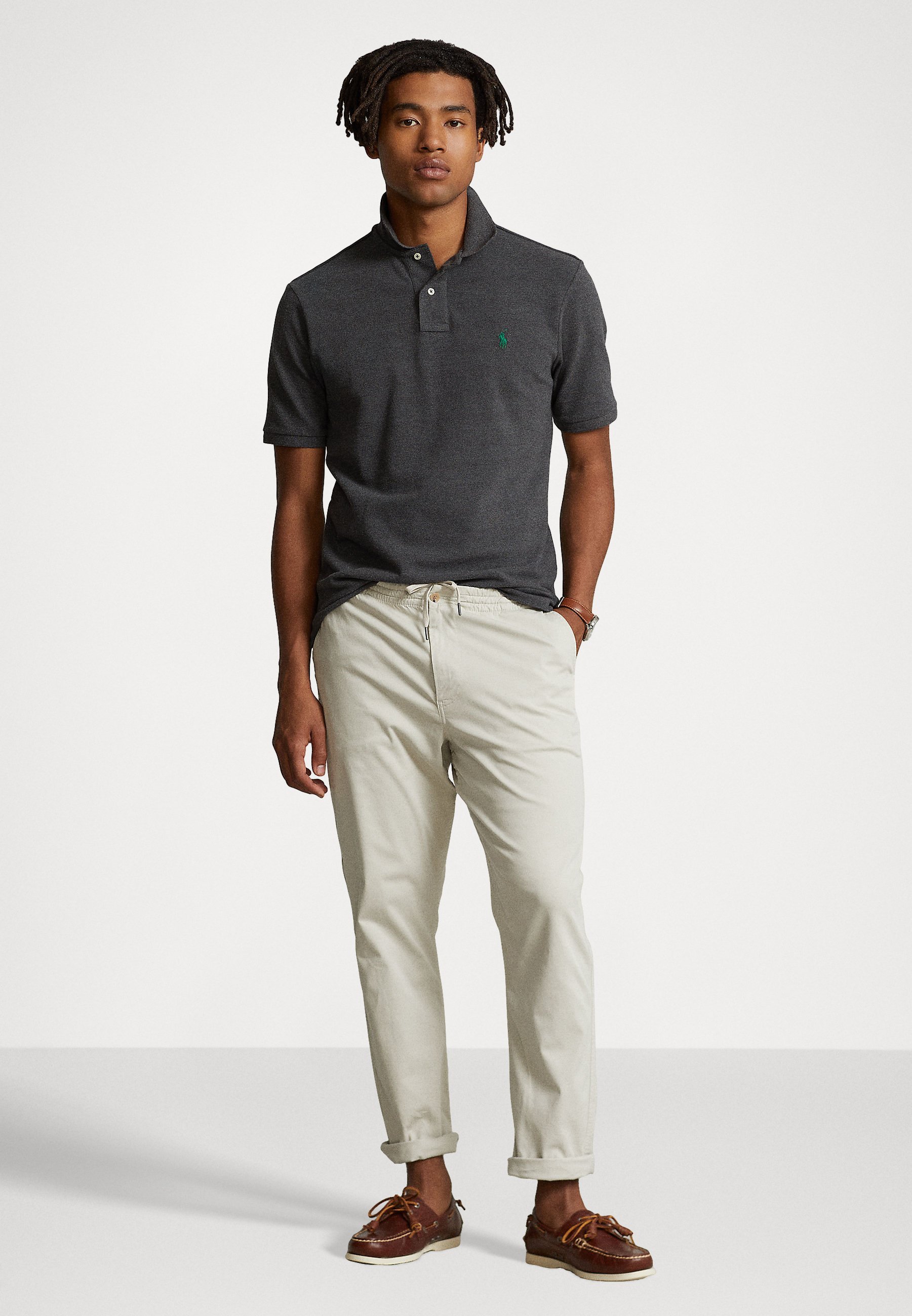Polo Ralph Lauren SLIM FIT - Polo - Barclay Heather