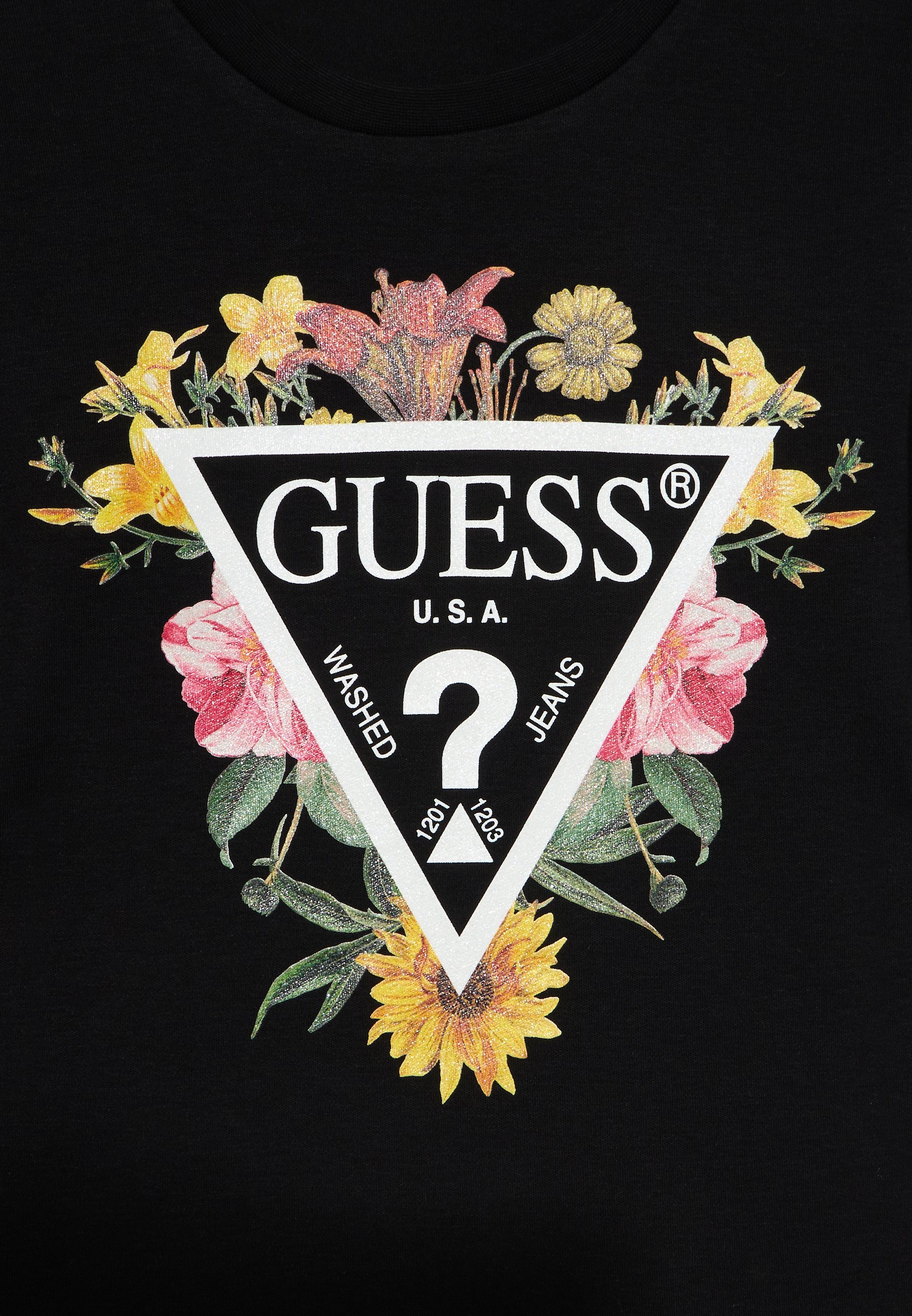 Robe Guess Junior Core - Robe en jersey - Noir de jais
