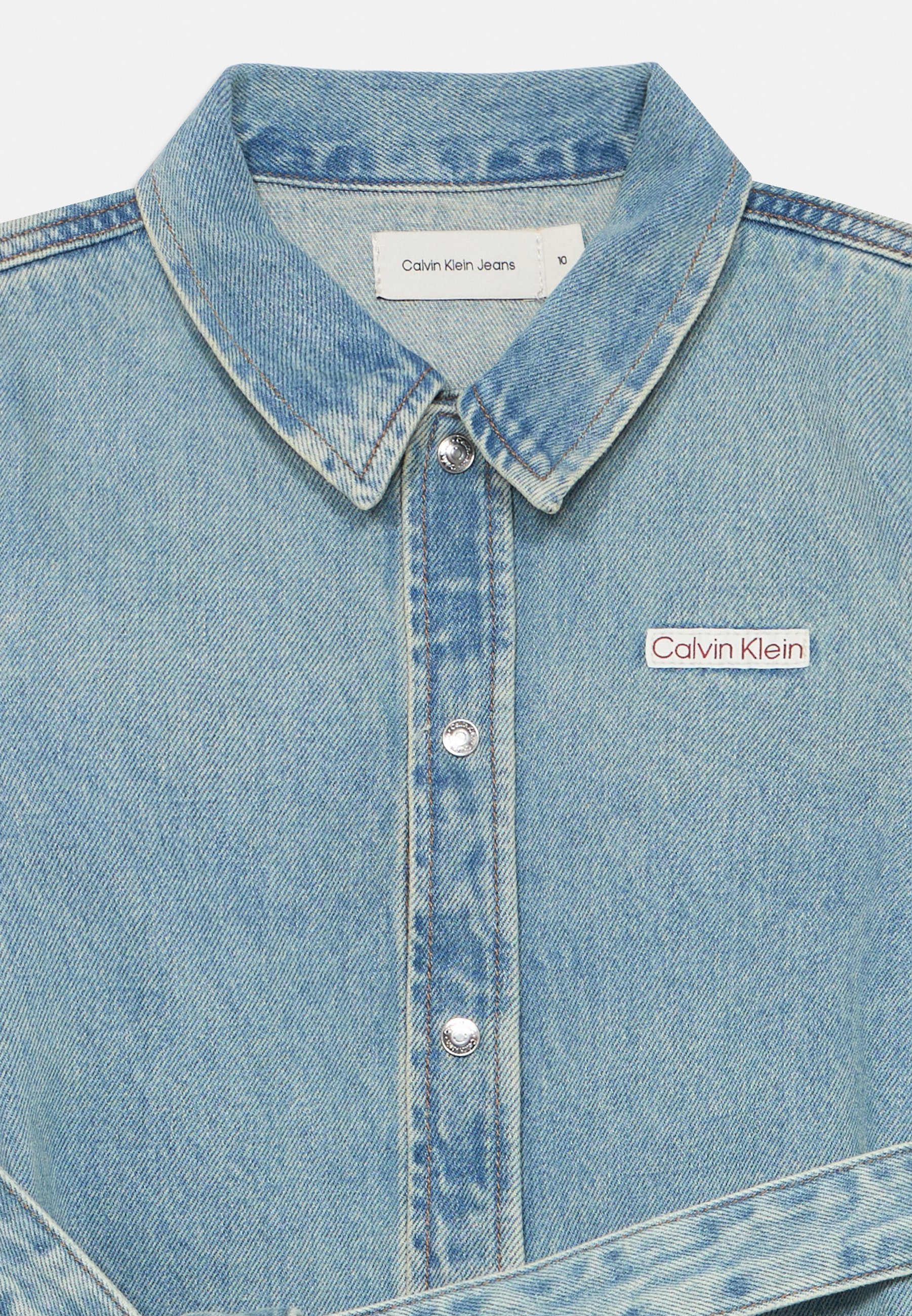 Robe-chemise Calvin Klein Jeans - Robe en jean - Denim clair