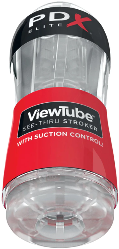 Pipedream PDX Elite ViewTube See-Thru Stroker Masturbator