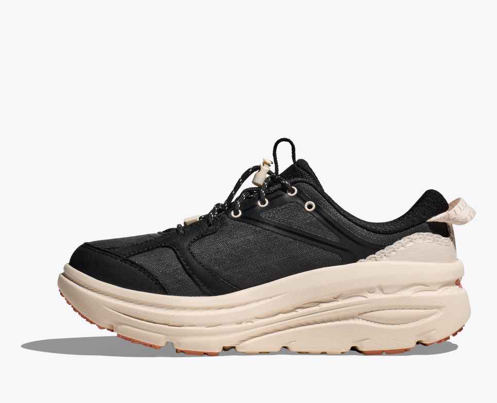 HOKA Bondi B3LS Zwart / Albast
