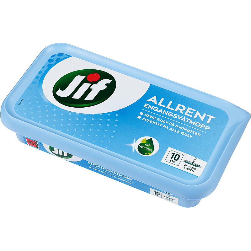 Jif Engangsmoppe 10-pak Jif Allrent