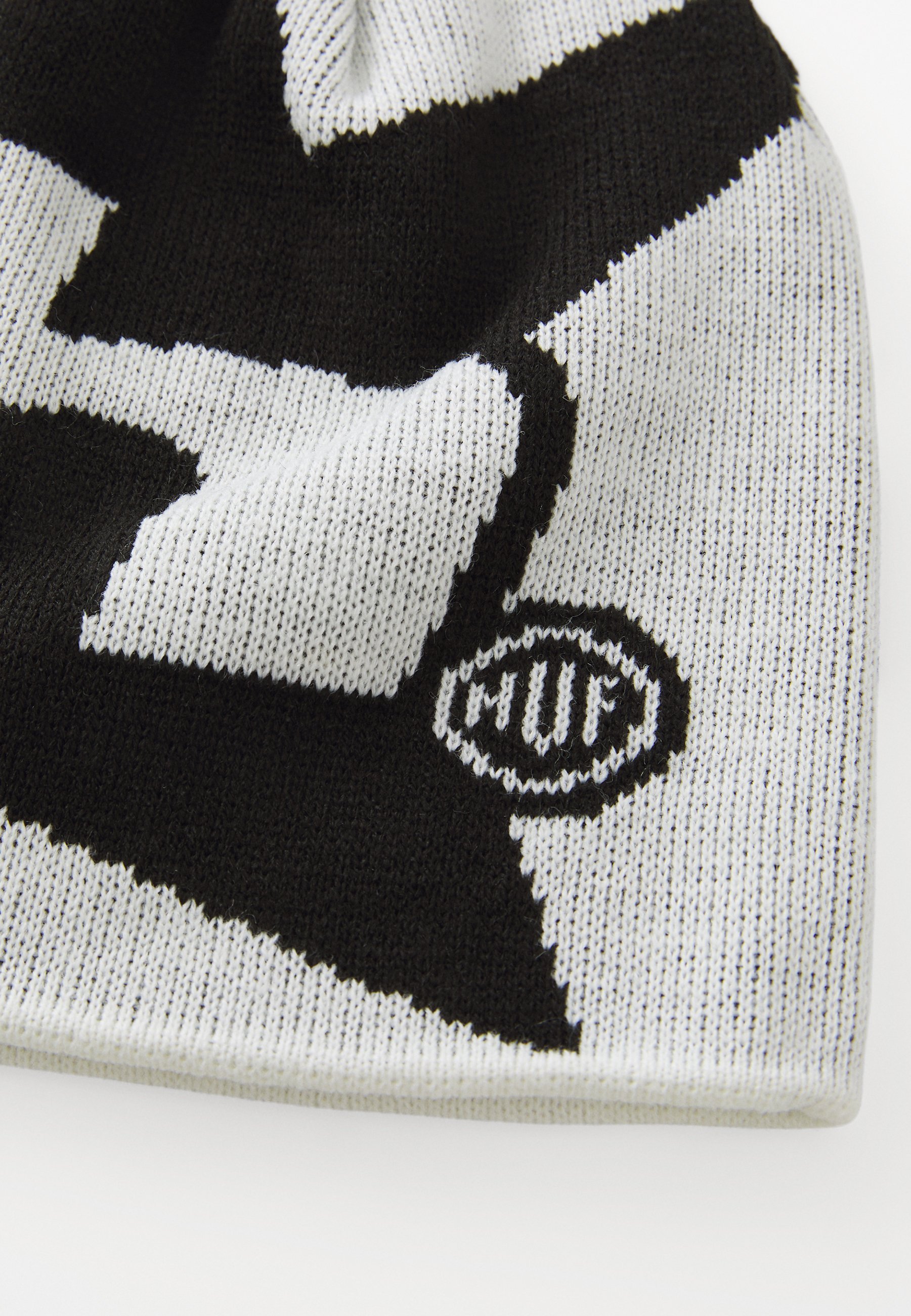 HUF STAR SKULL BEANIE UNISEX - Muts - wit