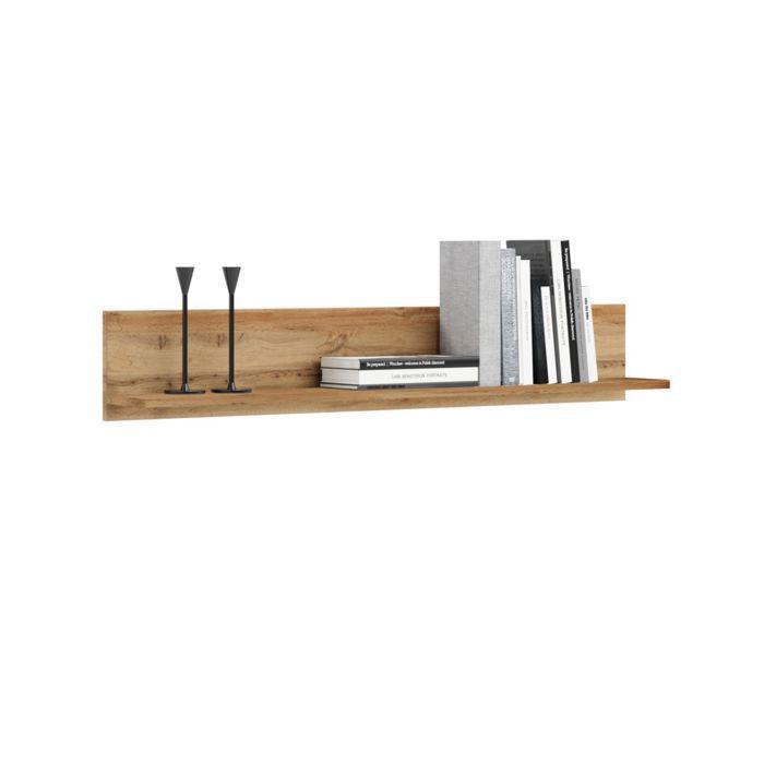 Etagère 100 cm - chêne craft gold