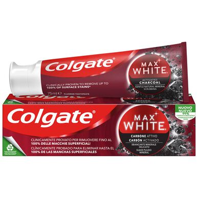 Colgate Activated Charcoal Max White -hammastahna 75 ml
