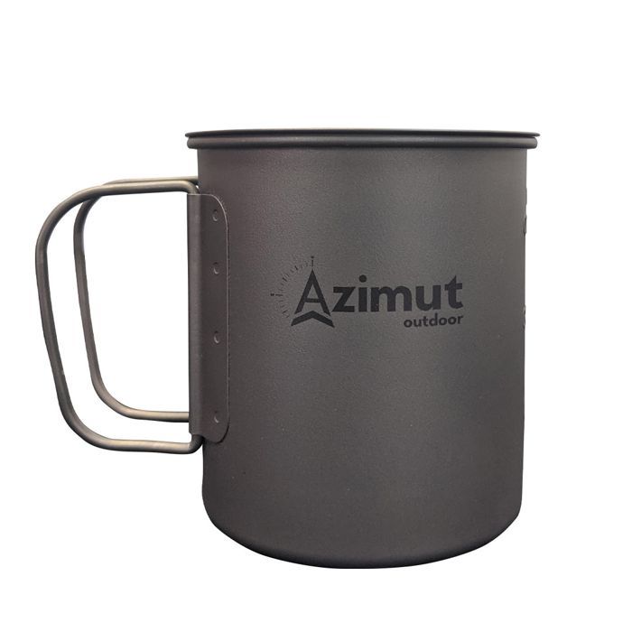 Kettle Pot Titanium 600 Ml - Bouilloire+ Pot | Azimut Outdoor Azimut outdoor Matériel de bivouac et camping
