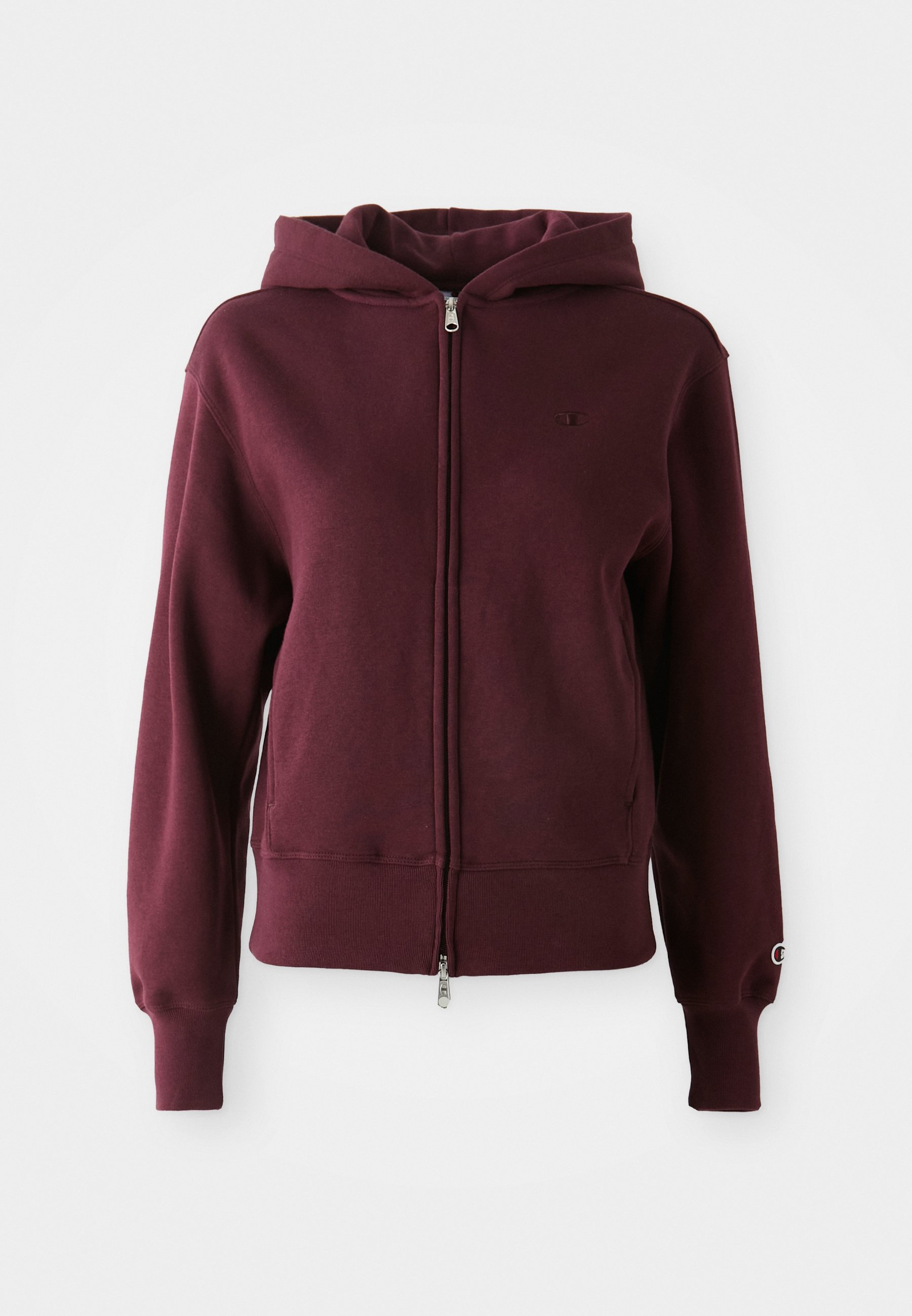 Champion ICONS TONAL FULL ZIP HOODIE - Mikina na zip - black