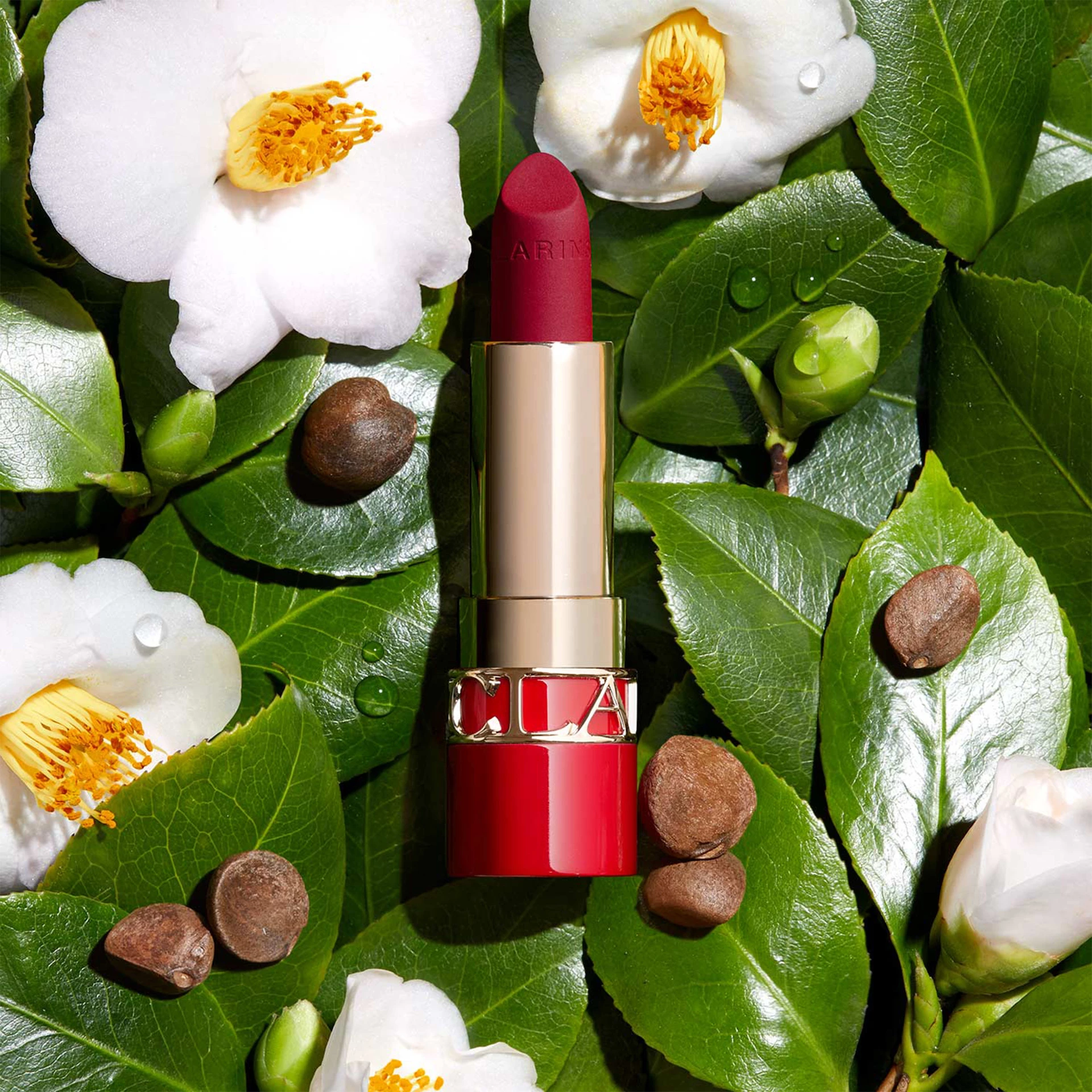 Joli Rouge Velvet Lips 742V Jolie Roug - Clarins