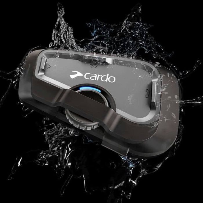 Intercom Bluetooth - Cardo - Freecom 4X Duo - 2 modules - Étanche - Son JBL haute définition