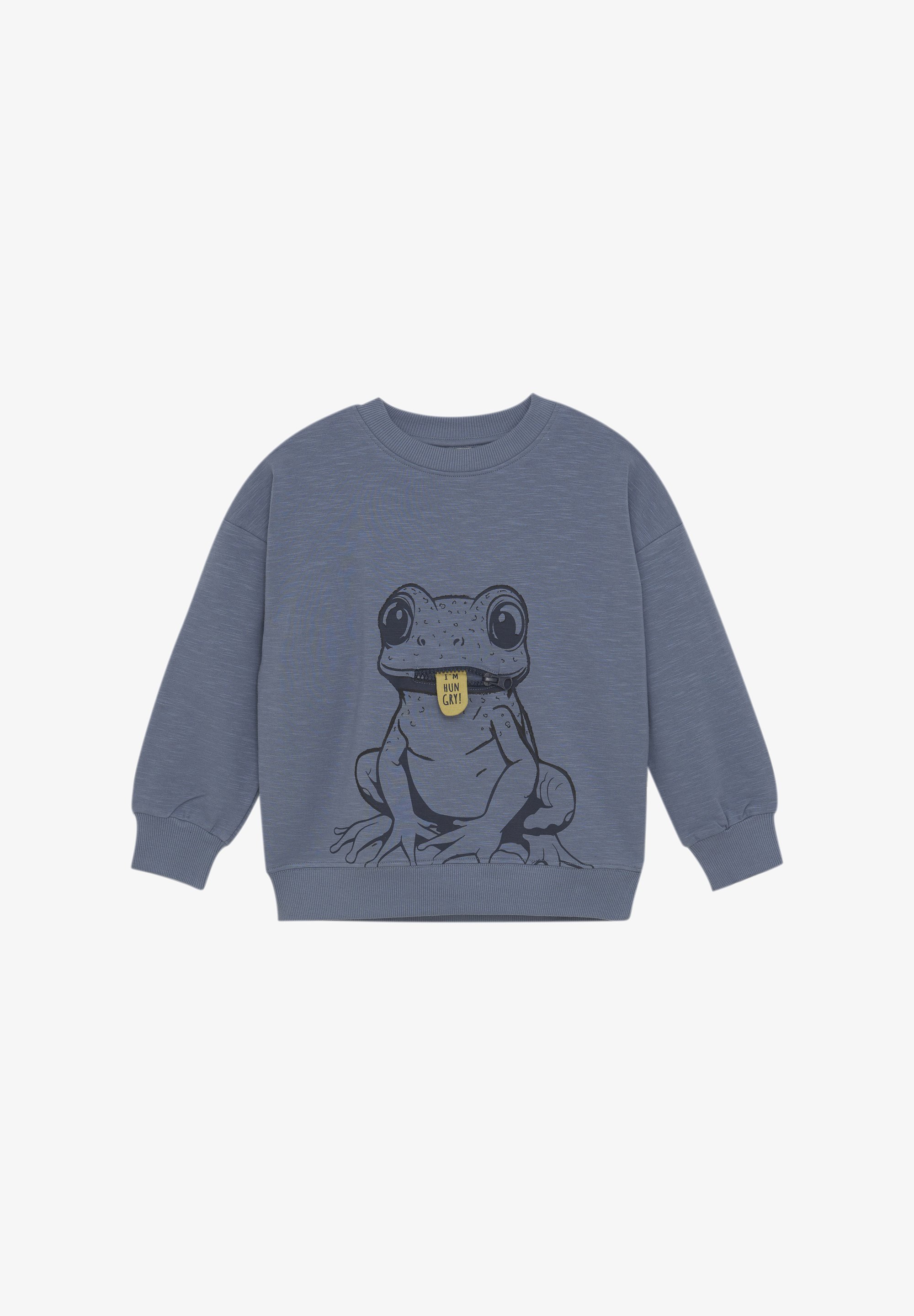 Minymo MISWEATSHIRT - Felpa - pietra focaia