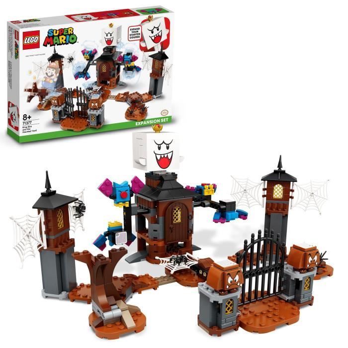 LEGO® Super Mario™ 71377 Ensemble d'extension Le jardin hanté du Roi Boo
