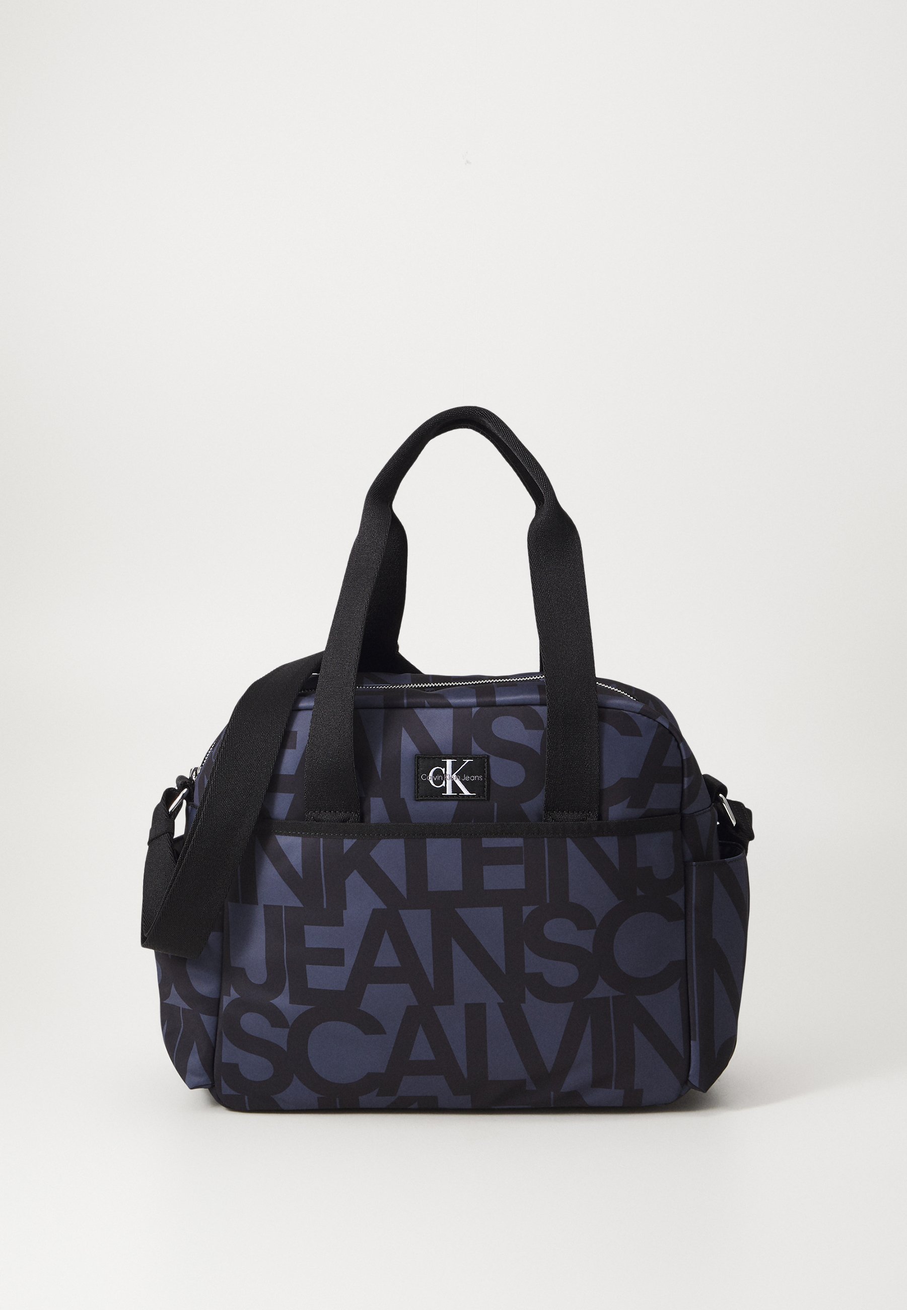 Calvin Klein Jeans Wickeltaschen-Set (Unisex) - Babywickeltasche - Grisaille-Logo