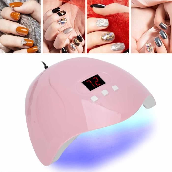 Lámpara LED UV de 54 W para decoración de uñas, secador de esmalte, lámpara de curado, aparato de manicura - Vvikizy