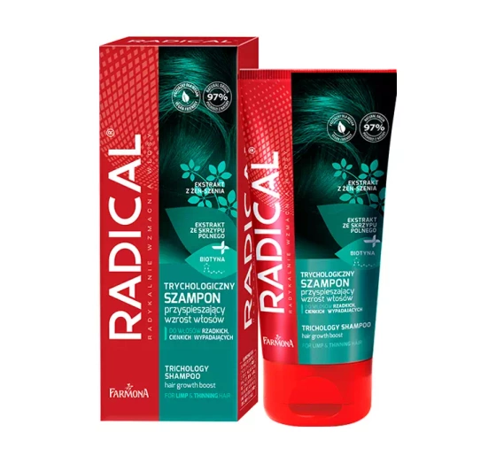 Farmona Radical szampon trychologiczny do włosów cienkich, rzadkich i wypadających 200 ml