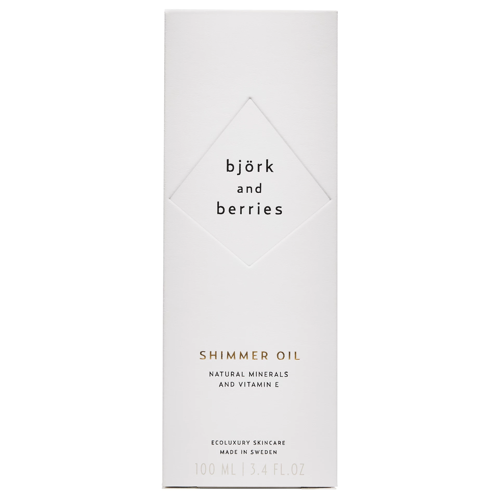 Csillámló olaj 100 ml - Nyírfa és bogyók
