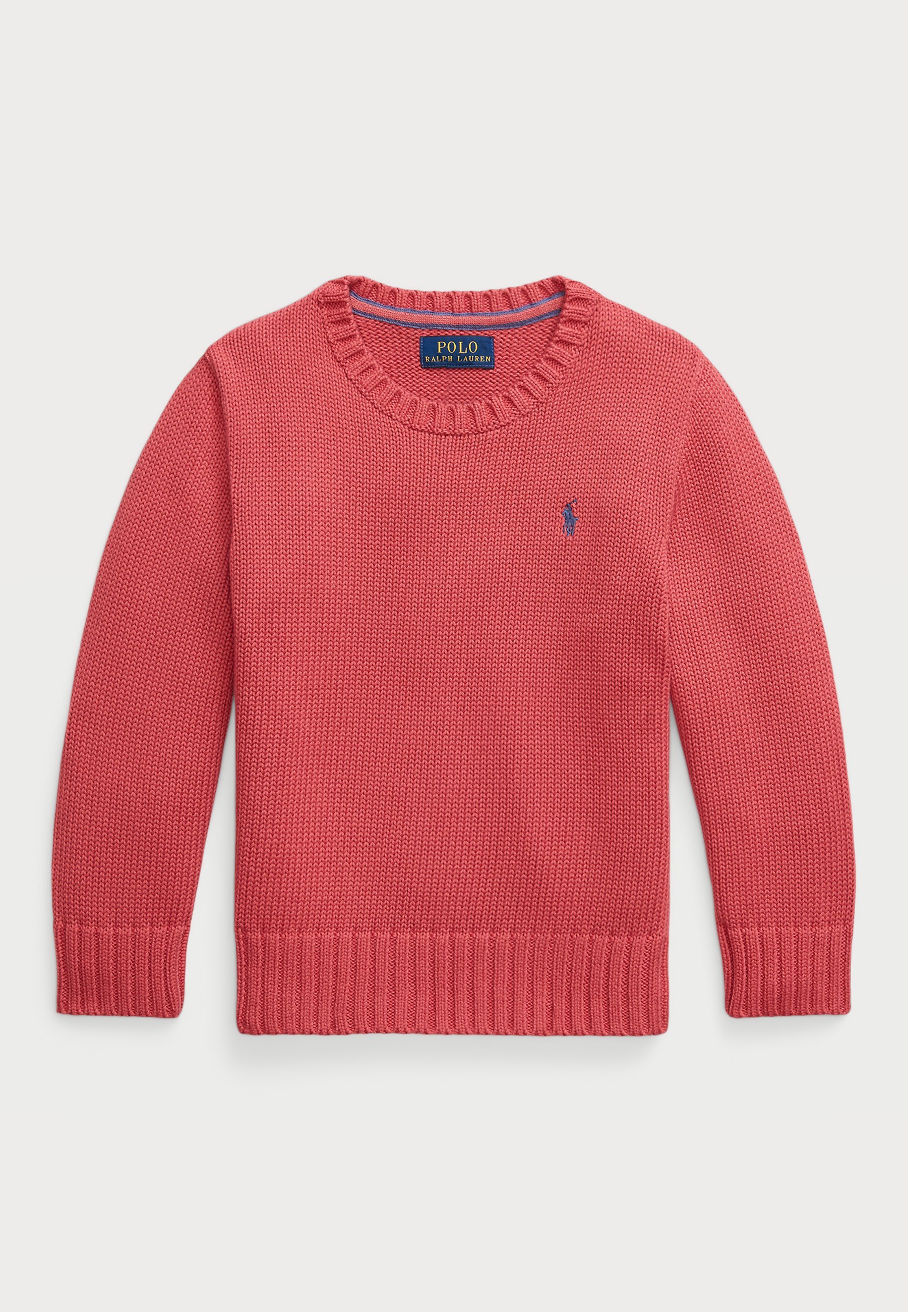Polo Ralph Lauren Maglione girocollo in cotone unisex - Maglione - rosso nantucket