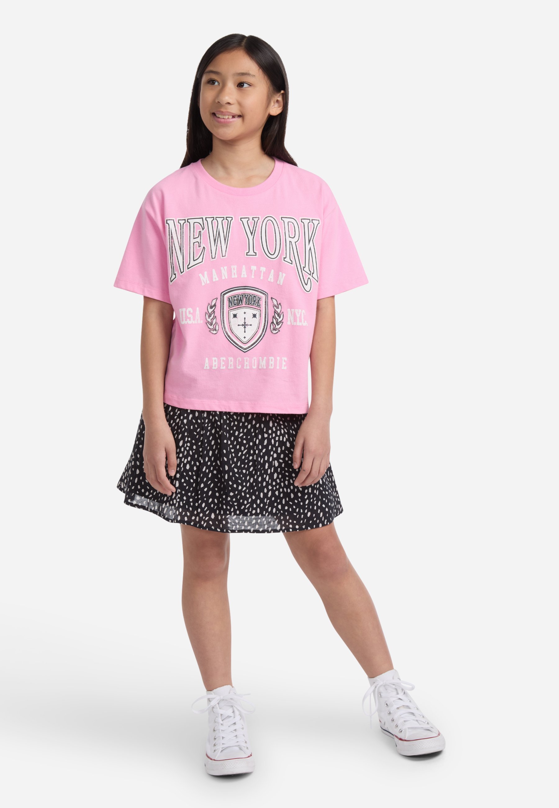 Abercrombie & Fitch EMERSON SKORT - Minirok - antraciet