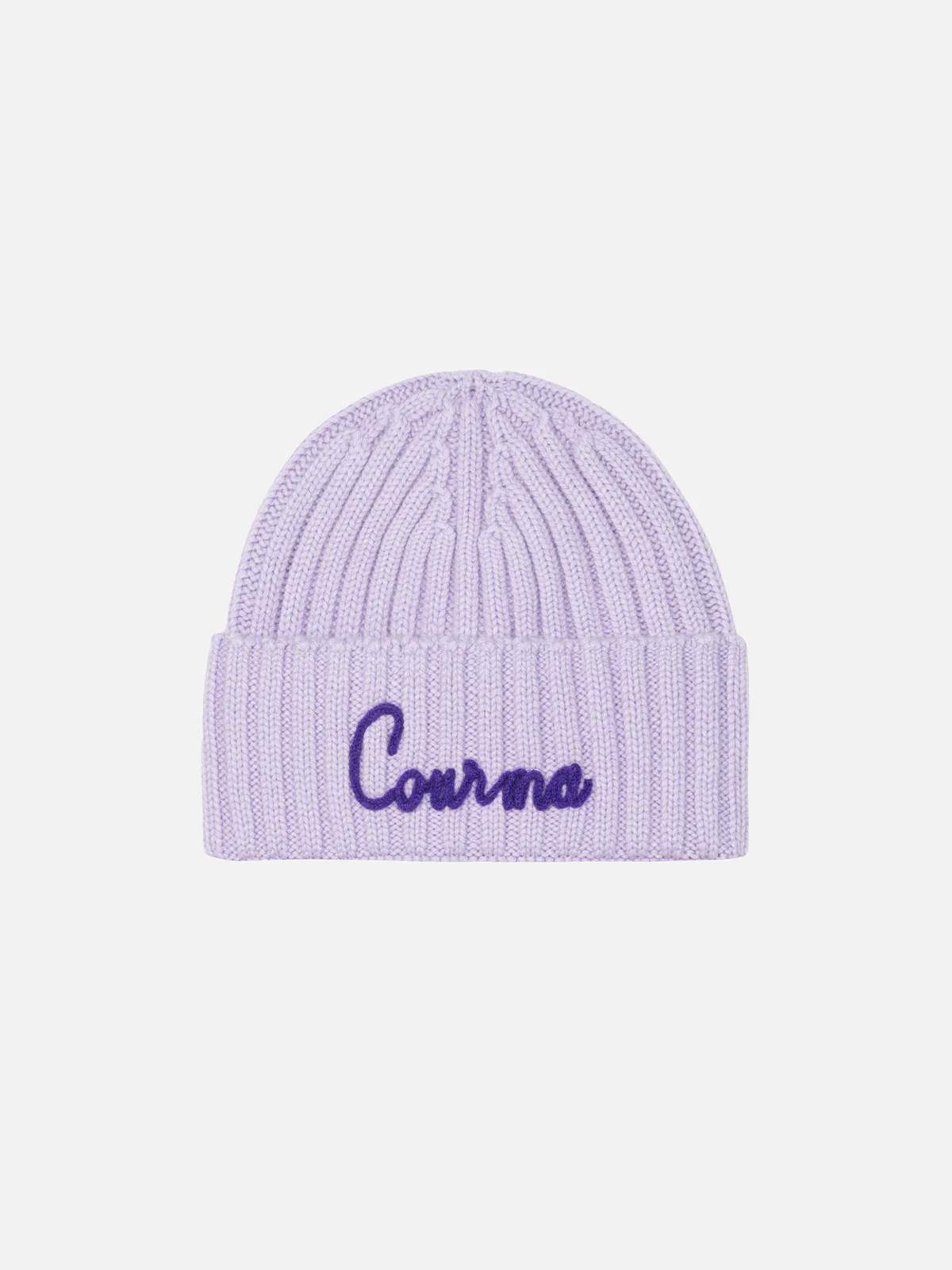 Sombrero lila Wengen para niña con bordado Courma