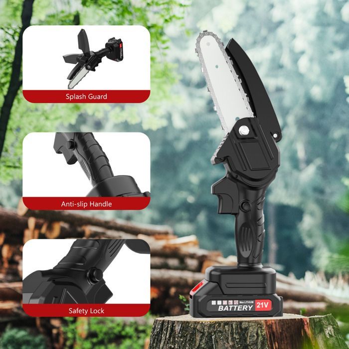 Motosierra inalámbrica TANBABY Mini de 6