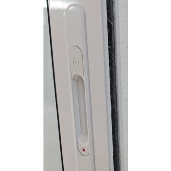 White Aluminum Sliding Window, 105cm High x 100cm Wide, 2 Panels