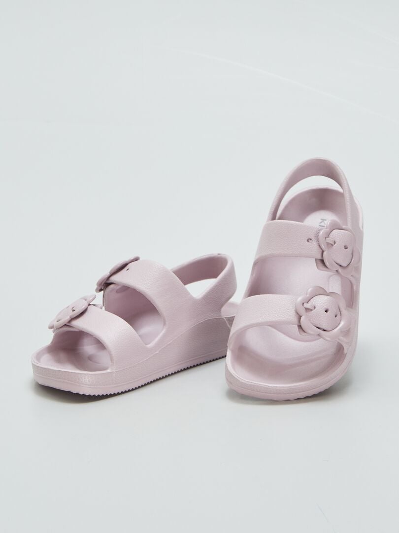 Sandalias bajas - MORADO