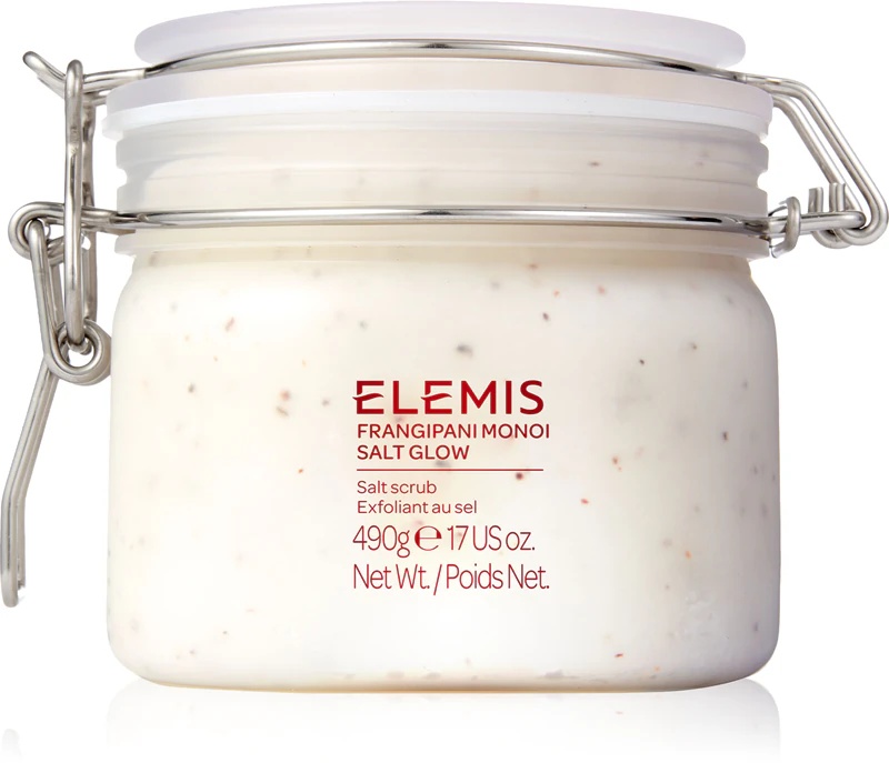 Elemis Body Exotics Frangipani Monoi Salt Glow mineralni piling za telo