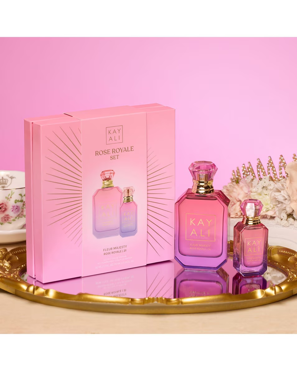 KAYALI Duo set Fleur Majesty Rose Royale 31 EAU DE PARFUM