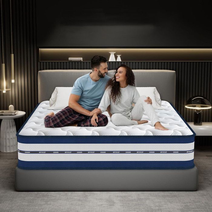 Colchón - YIDATONG - PerfectSleep - 140x200 cm - 28 cm - Firmeza - 7 zonas