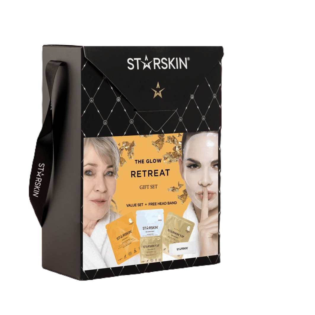 STARSKIN® sejas kopšanas komplekts “The Glow Retreat” dāvanu komplekts – 1 gab.