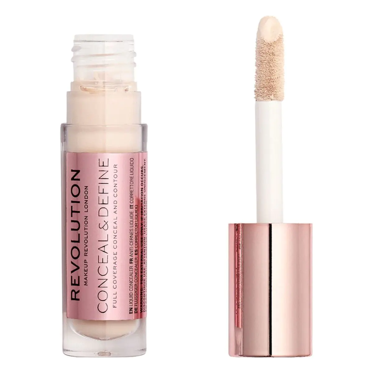 MAKEUP REVOLUTION Conceal & Define Korektor do twarzy C2 4ml