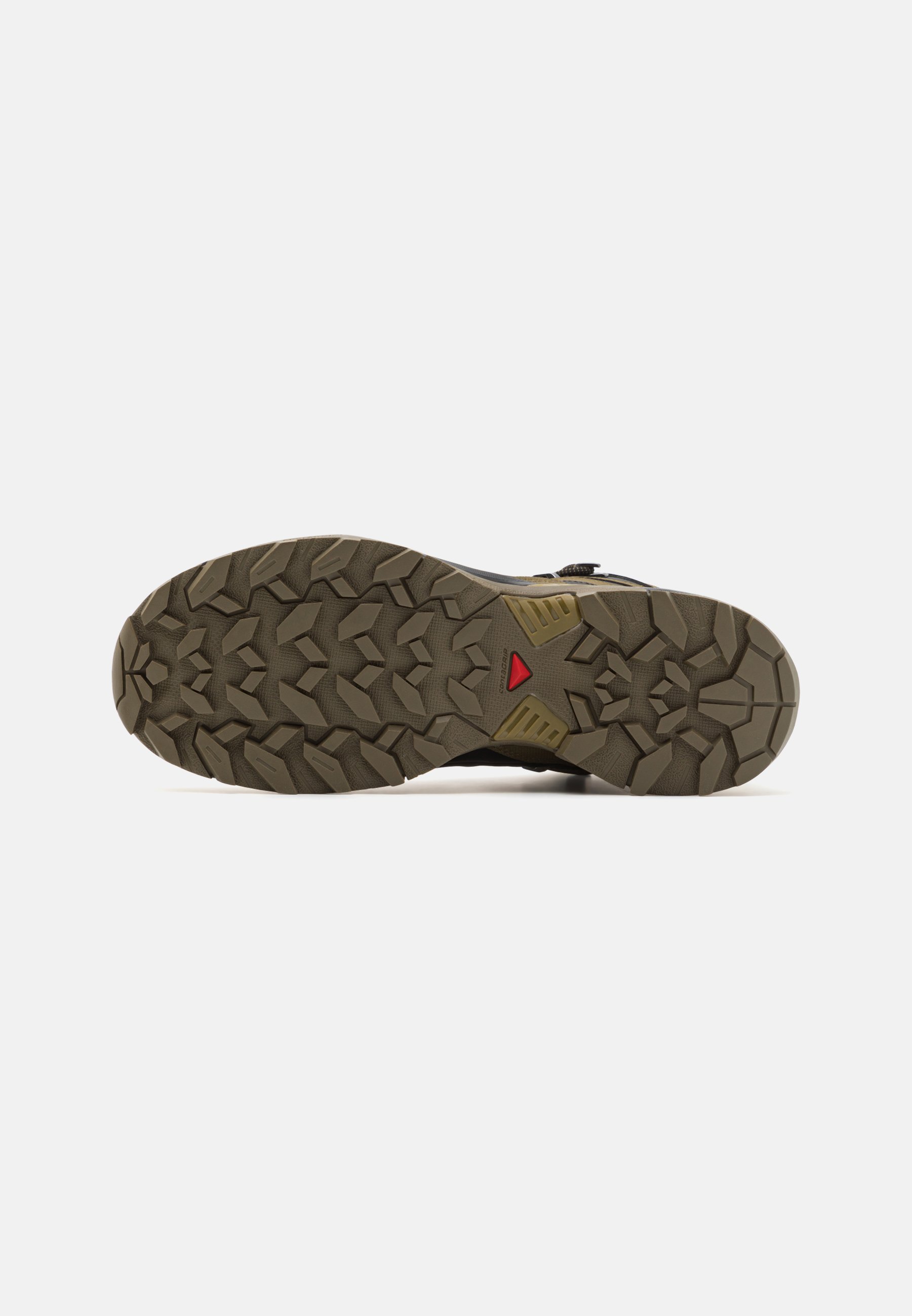 Salomon X ULTRA SNOWPILOT WP - Bottes d'hiver - noir/vert olive militaire/vert olive gothique